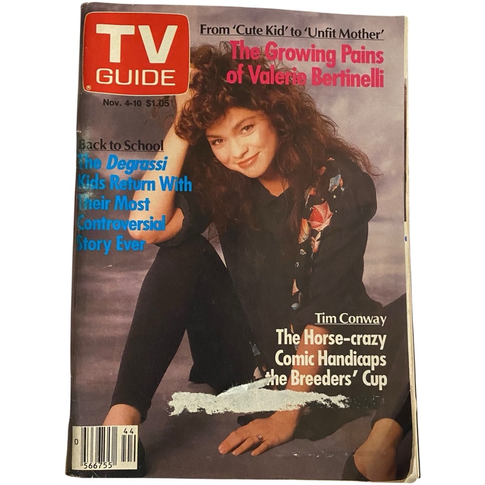 5/$25 TV Guide November 4, 1989